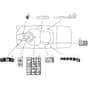 725M - 2003-2006 - 299971633/MOU - Mountfield Ride On Mower Labels Diagram