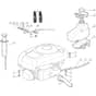 725M - 2009 - 2T0112483/UM9 - Mountfield Ride On Mower B&S Engine Diagram