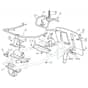 725M - 2009 - 2T0112483/UM9 - Mountfield Ride On Mower Frame Diagram