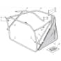725M - 2009 - 2T0112483/UM9 - Mountfield Ride On Mower Grasscatcher Diagram