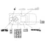 725M - 2009 - 2T0112483/UM9 - Mountfield Ride On Mower Labels Diagram