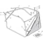 725M - 2009 - 2T0114483/UM9 - Mountfield Ride On Mower Grasscatcher Diagram