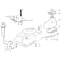 725V - 2010 - 2T0030283/M10 - Mountfield Ride On Mower B&S Engine Diagram
