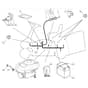 725V - 2009 - 2T0312483/UM9 - Mountfield Ride On Mower Electrics Diagram