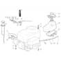 725V - 2011-2013 - 2T0314483/UM9 - Mountfield Ride On Mower Engine Diagram
