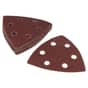 Hook & Loop Delta / Detail Sander Mixed Grit Sheets, Pack of 15
