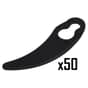 D.I.Y Hover Mower Blades, Pack of 50