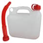 Fuel Can, 5 Litres C/W a Flexible Spout (Transparent)