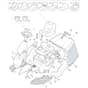 827H - 2013-2015 - 2T0065483/M13 - Mountfield Ride On Mower Body Diagram