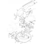 827HB - 2013 - 2T0075283/M13 - Mountfield Ride On Mower 66cm Deck Diagram