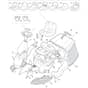 827HB - 2013 - 2T0075283/M13 - Mountfield Ride On Mower Body Diagram