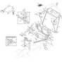 827M - 2024-2025 - 2T0052483/CAS - Mountfield Ride On Mower Frame Diagram