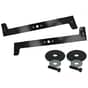 Honda HF2218, Mountfield 2248H Blade Set, Bolts (48" / 122cm Deck)