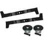 Honda HF2218, Mountfield 2248H Blade Set, Bolts (48" / 122cm Mulching)