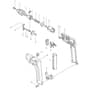 Makita 8400D - Cordless Hammer Drill 10mm - Power Tool Diagram