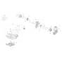 8540 BOSS (SEMAK) -  - Efco Brushcutter Tank and air filter Diagram