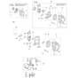 8550 BOSS -  - Efco Brushcutter Tank and air filter Diagram