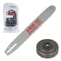 WAR TEC 12" - Guide Bar 3/8"LP - 050" Chain & Sprocket - Husqvarna 136