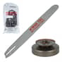 WAR TEC 18" - Guide Bar 3/8" - 058" Chain & Sprocket - Husqvarna 61, 272XP