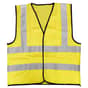 High-Visibility Yellow Waistcoat - Size XXL