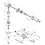 Makita 9556HN - 100mm Angle Grinder - Power Tool Diagram