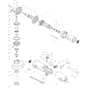 Makita 9557NBR - 115mm Angle Grinder - Power Tool Diagram