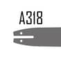 Ozaki 10" - Guide Bar 3/8" LP - 050" - (A318) - 100SDEA318 (OEM Obsolete)