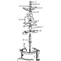Viking AB 4099 SE - Blade Set - 1 - Parts Diagram