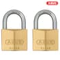 ABUS 65/40 40mm Brass Padlock Twin Carded - 9859