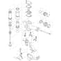 Makita AG125 - Air Nailer - Power Tool Diagram