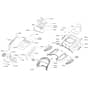 AL-KO Powerline T13-74 - 118514 - Body Work And Seat: 10.2003 - 1.2005