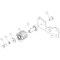 Allett Stirling 43 Idler Pulley Assembly
