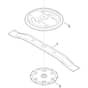 Viking ALM 030 - Long Mowing Blade - Parts Diagram