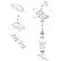 Makita AM3653 - 530mm Cordless Lawn Mower - Power Tool 02 Diagram