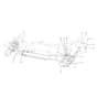 APACHE 92 4x4 EVO - 2022 - Oleo-Mac Ride On Mower Hydraulic distribution Diagram
