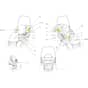 APACHE 92 EVO - 2024 - Oleo-Mac Ride On Mower Labels Diagram