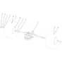 APACHE 92 EVO - 2024 - Oleo-Mac Ride On Mower Rear axle Diagram
