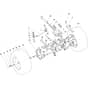 APACHE 92 EVO 4x4 (K2400AVD V-TWIN-EURO5) - 2024 - Oleo-Mac Ride On Mower Front axle Diagram