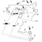 APACHE 92 PRO 4WD K CAT - 2025 - Oleo-Mac Ride On Mower Control lever Diagram