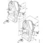 Genuine Stihl ASA85 / E - Carrying system, Control unit