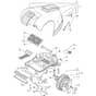 Autoclip 223 - 2015-2016 - 2R2002008/S15 - Stiga Robot Mower Wheels Bodywork Diagram