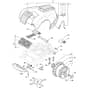 Autoclip 223 - 2017 - 2R2002008/S17 - Stiga Robot Mower Wheels Bodywork Diagram