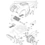 Autoclip 228 S - 2016 - 2R2005058/S16 - Stiga Robot Mower Wheels Blade Body Works Diagram