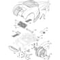 Autoclip 230 S - 2016 - 2R2005150/S16 - Stiga Robot Mower Wheels Blade Body Works Diagram