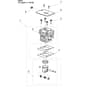 McCulloch B26 PS - 2014-02 - Cylinder Piston Parts Diagram