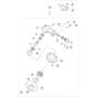McCulloch B40 B - 2017-02 - Bevel Gear Parts Diagram