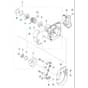 McCulloch B40 BT - 2013-02 - Clutch Parts Diagram