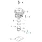 McCulloch B40 BT - 2013-02 - Cylinder Piston Parts Diagram