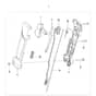 McCulloch B40 BT - 2017-01 - Throttle Controls Parts Diagram