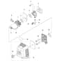 McCulloch B40 P - 2017-01 - Carburetor & Air Filter Parts Diagram